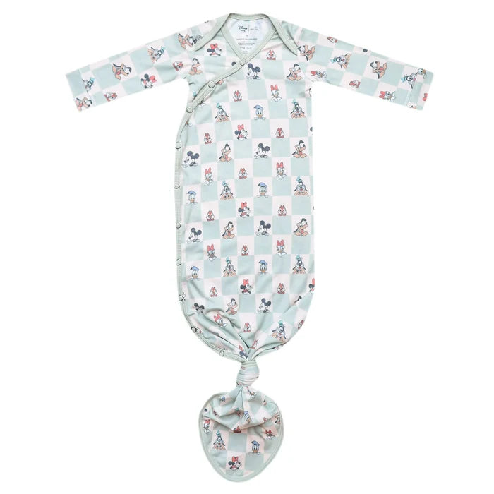Newborn Knotted Gown- Mickey Mouse & Friends