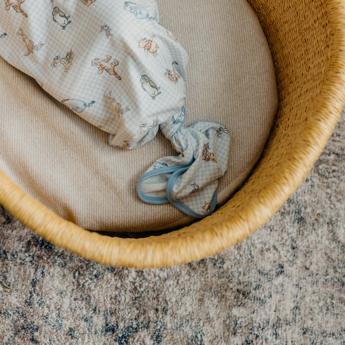 Newborn Knotted Gown- Winnie The Pooh & Friends