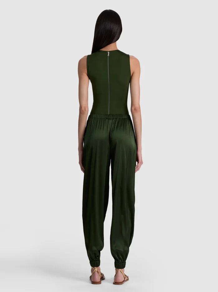 OLEA BODYSUIT - DARK FERN
