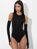 OLEA SCULPTING BODYSUIT - BLACK