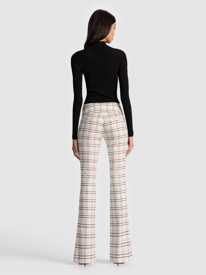 OLIVIA BOOTCUT PANT - COOL GIRL PLAID