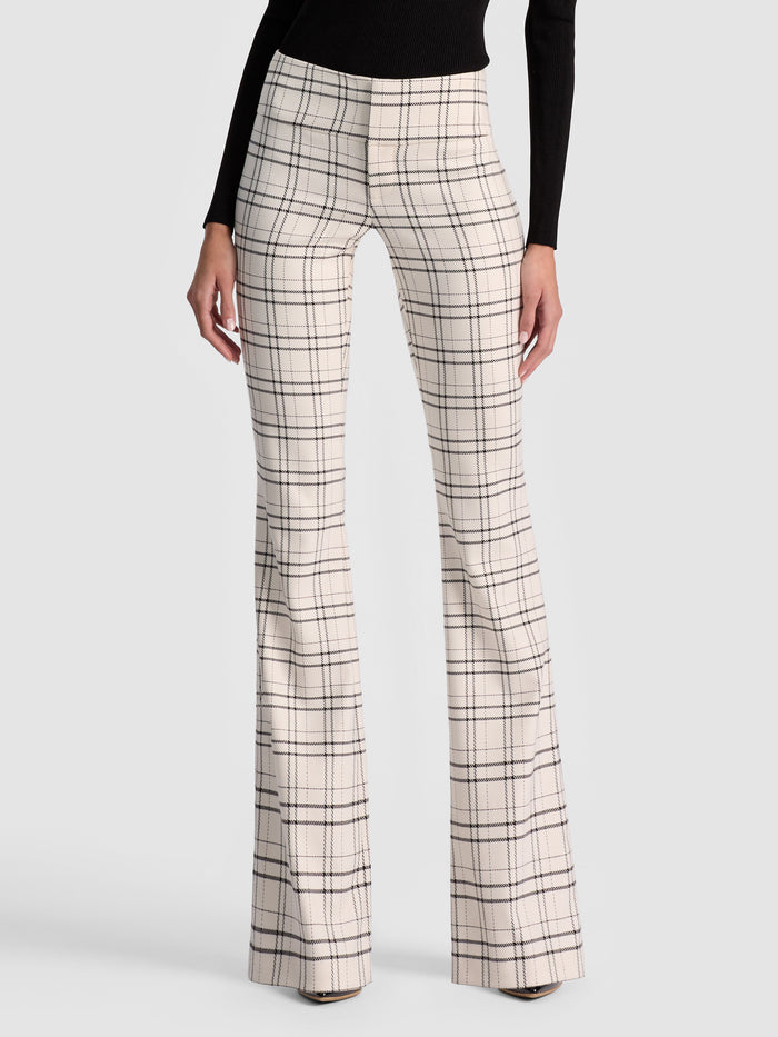 OLIVIA BOOTCUT PANT - COOL GIRL PLAID