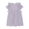 Orchid Petal Ruffle Dress