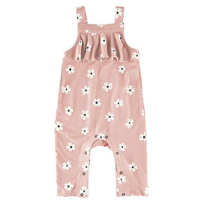 Overall Ruffle Romper - FloralP2697--6