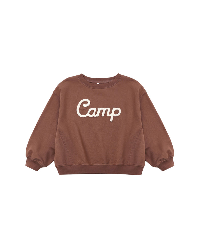 Oversized Sweatshirt- Camp