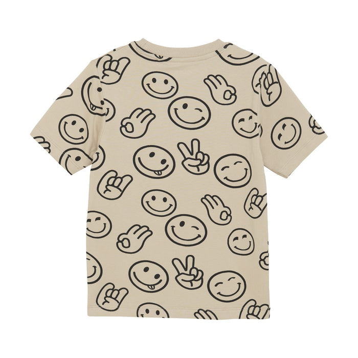 Oxford Tan Smiley Tee