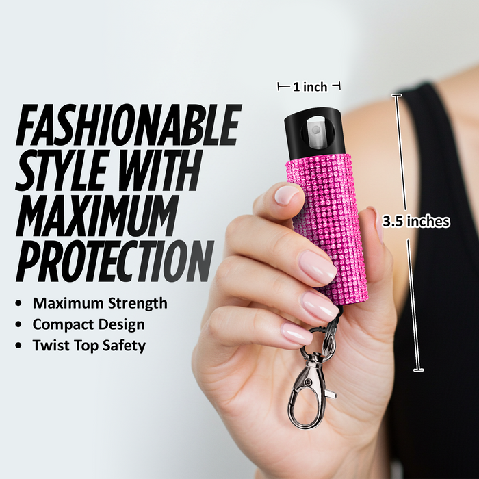 Pepper Spray And Stun Gun | Bling It On Combo