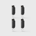 Pepper Spray Hard Case With Belt Clip – 4 Pack | Quick Action