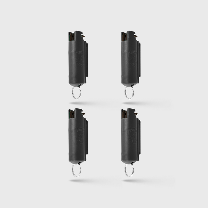 Pepper Spray Hard Case With Belt Clip – 4 Pack | Quick Action