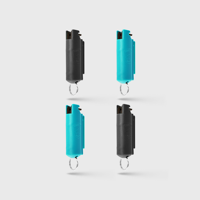 Pepper Spray Hard Case With Belt Clip – 4 Pack | Quick Action