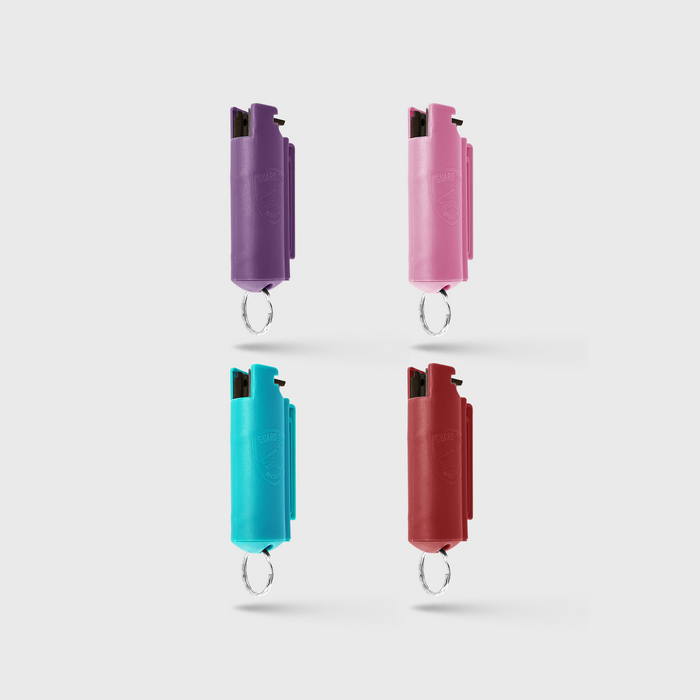 Pepper Spray Hard Case With Belt Clip – 4 Pack | Quick Action