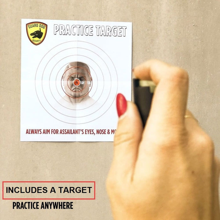 Practice Pepper Spray - Pepper Spray Keychain with Practice Canister - Pepper Spray