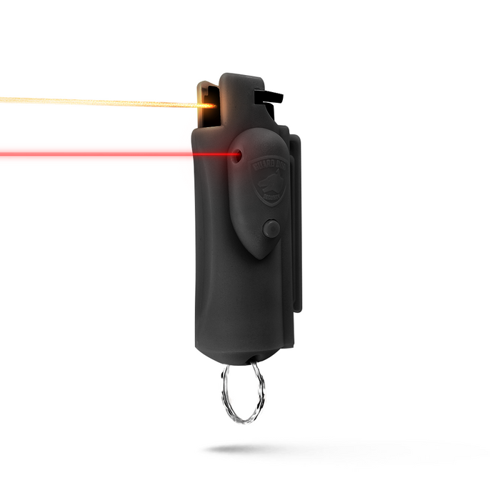Pepper Spray With Laser Sight – Belt Clip And Keychain Ready | Accufire