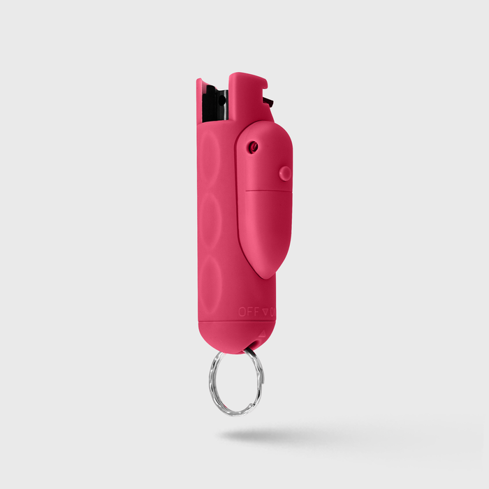 Pepper Spray Pink with keychain ring