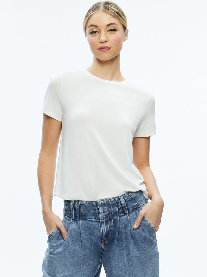 PERFECT TEE - OFF WHITE