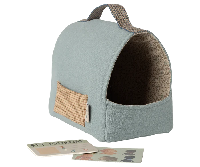 Pet Carrier- Dusty Blue