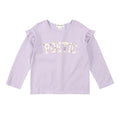 Poetic Thistle Ruffle Long Sleeve Tee