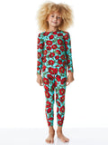 POSH PEANUT X A+O CHILDREN'S PAJAMA SET - BEACH BLISS