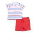 Preppy Rugby Polo with Everyday Short