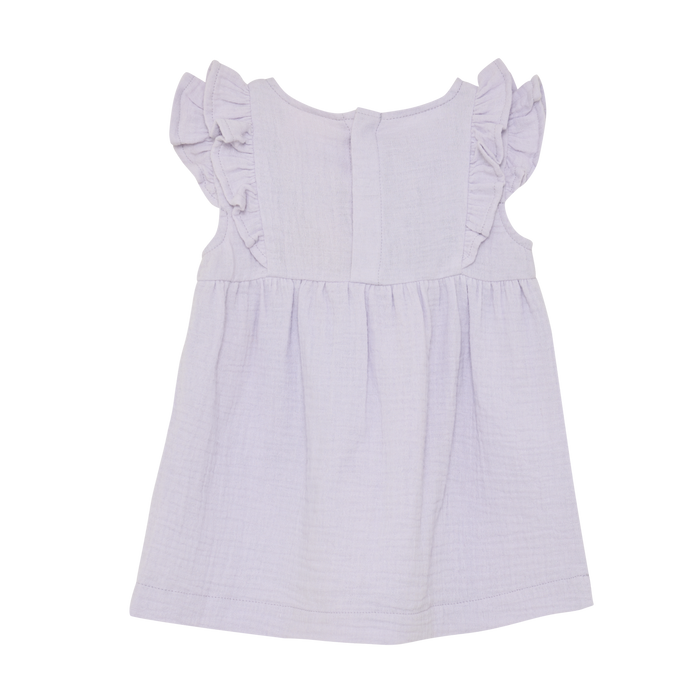 Purple Heather Muslin Dress