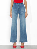 QUINN KICK FLARE JEAN - LIVIA VINTAGE BLUE