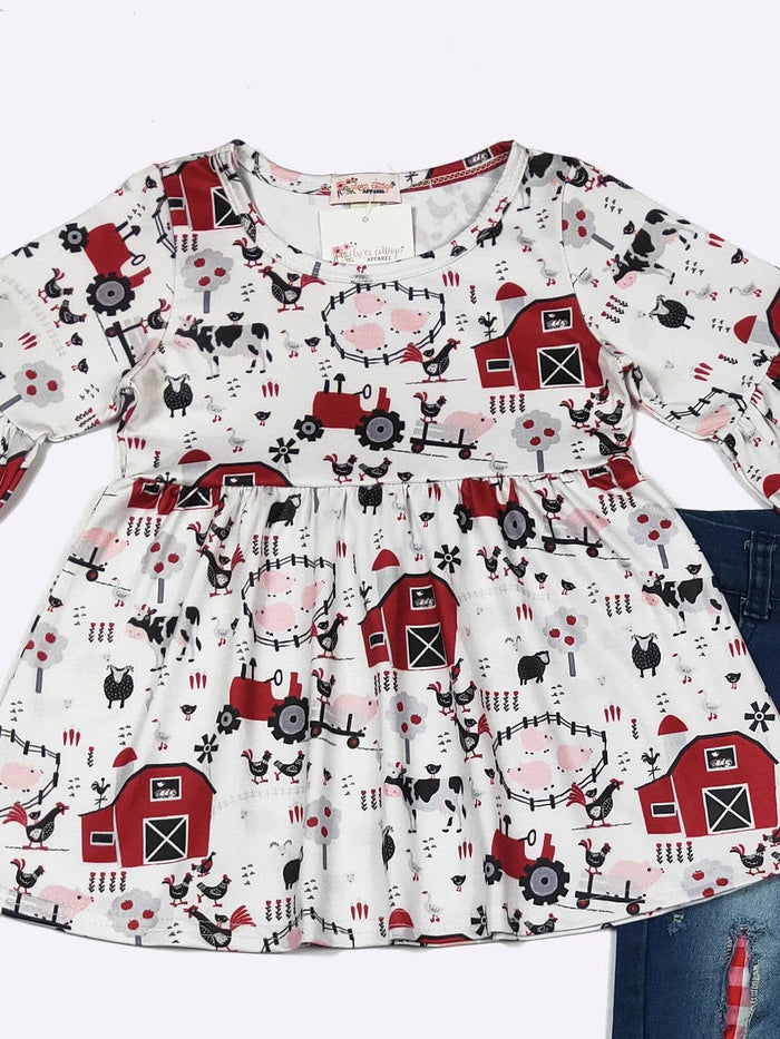 Red Barn Girls Set