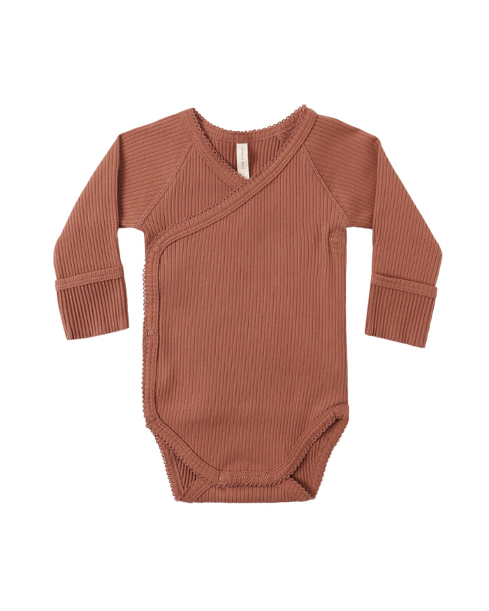 Red Side Snap Bodysuit