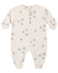 Relaxed Fleece Jumpsuit - Blue Daisy