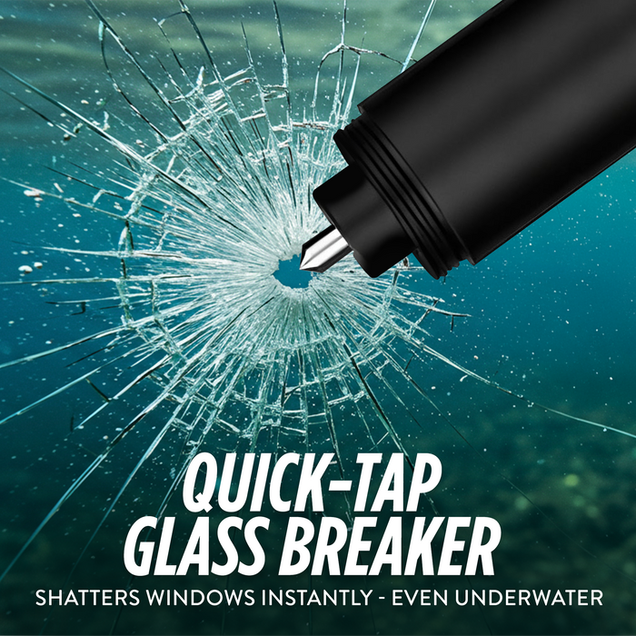 ResQ Window Breaker & Seatbelt Cutter Keychain