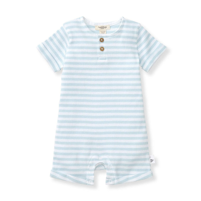 Rib Stripe Romper
