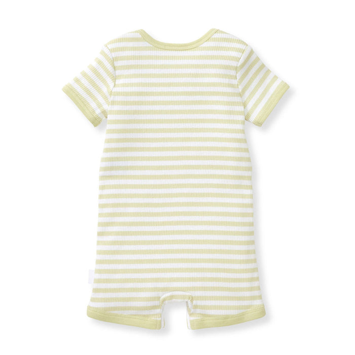 Rib Stripe Romper