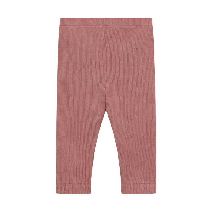 Ribbed Leggings- Burlwood