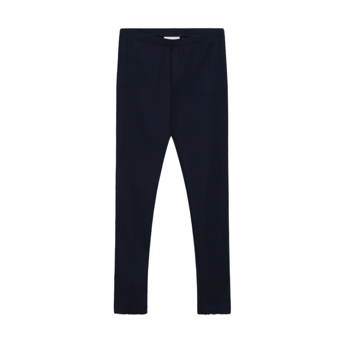 Ribbed Leggings- Dark Sapphire