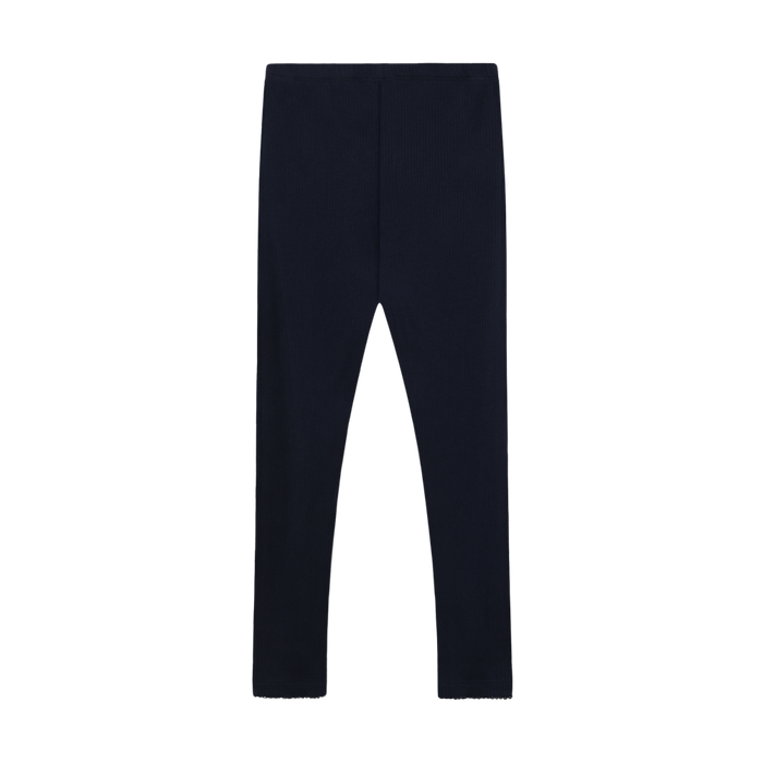 Ribbed Leggings- Dark Sapphire