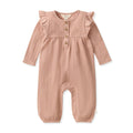 Ribbed Pointelle Jumpsuit