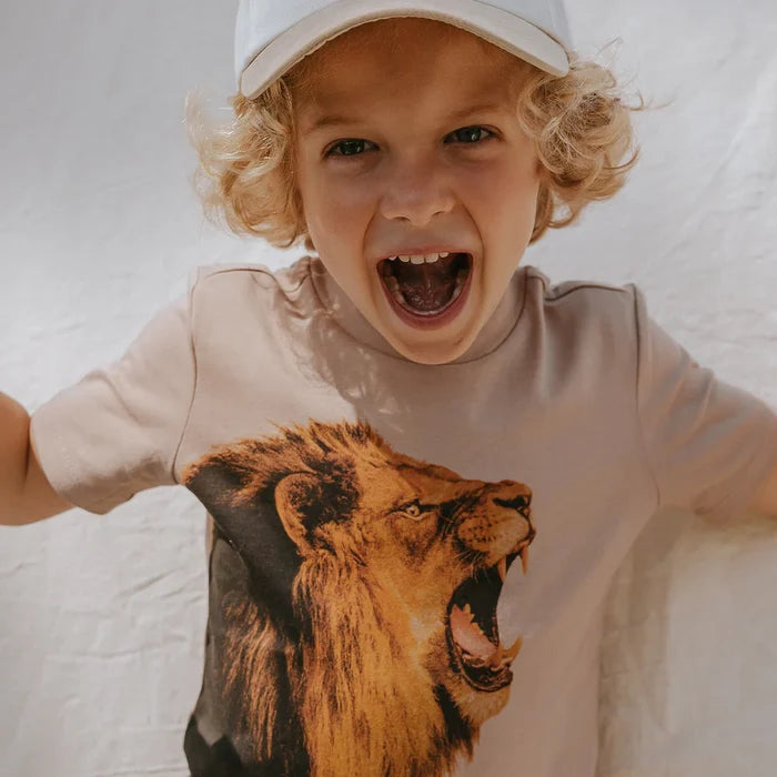 Roaring Lion taupe T-Shirt