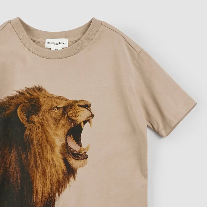 Roaring Lion taupe T-Shirt