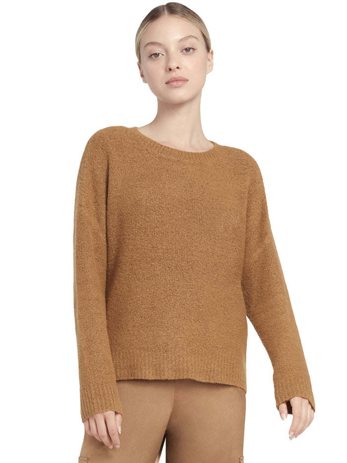 ROMA OVERSIZED PULLOVER - CAMEL
