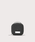 Front view of small Roma packing cube in carbon black