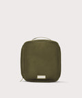 Front view of Large Roma packing cube in dark green