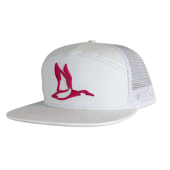 Roost White 7 Panel Pink 3D Puff Duck (RH-R-121)