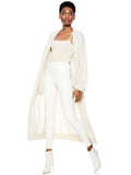 ROSINA BLOUSON SLEEVE DUSTER - OATMEAL