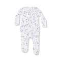 Ruffle Back Zippered Footie- Caroline's Calico