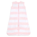 Rugby Stripe Organic Beekeeper™ Wearable Baby Blanket - Blossom