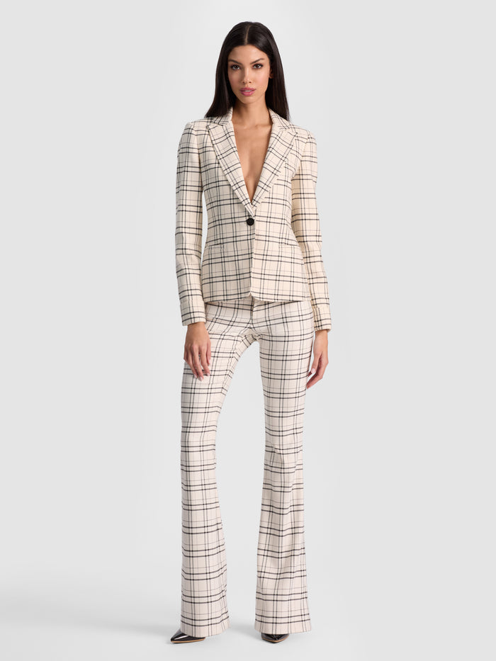 RYDER SLIM BLAZER - COOL GIRL PLAID