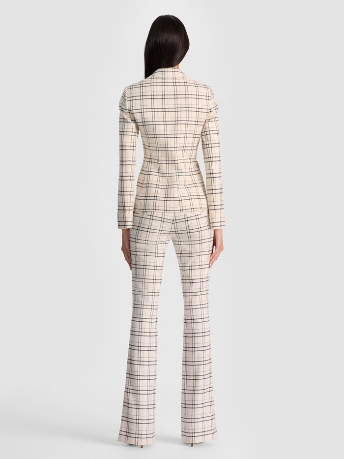 RYDER SLIM BLAZER - COOL GIRL PLAID