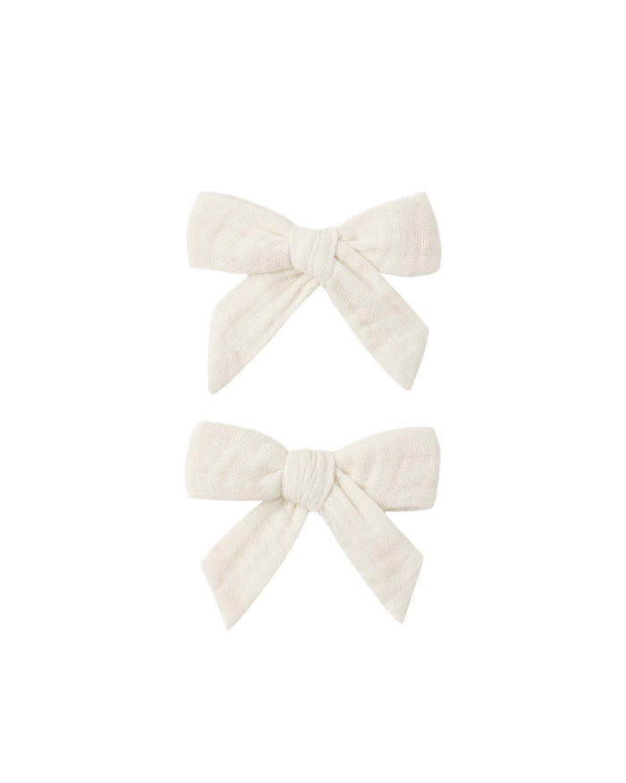 Set of 2 Bows- Natural