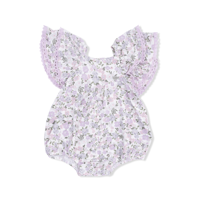 Shannon Floral V-Neck Bubble