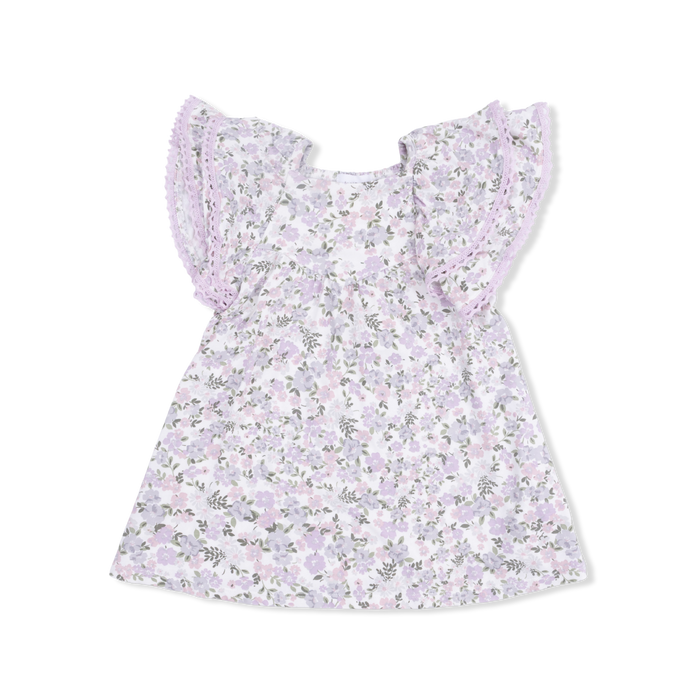 Shannon Floral V-Neck Dress & Bloomer