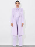 SHEPHERD LONG BLAZER - LILAC